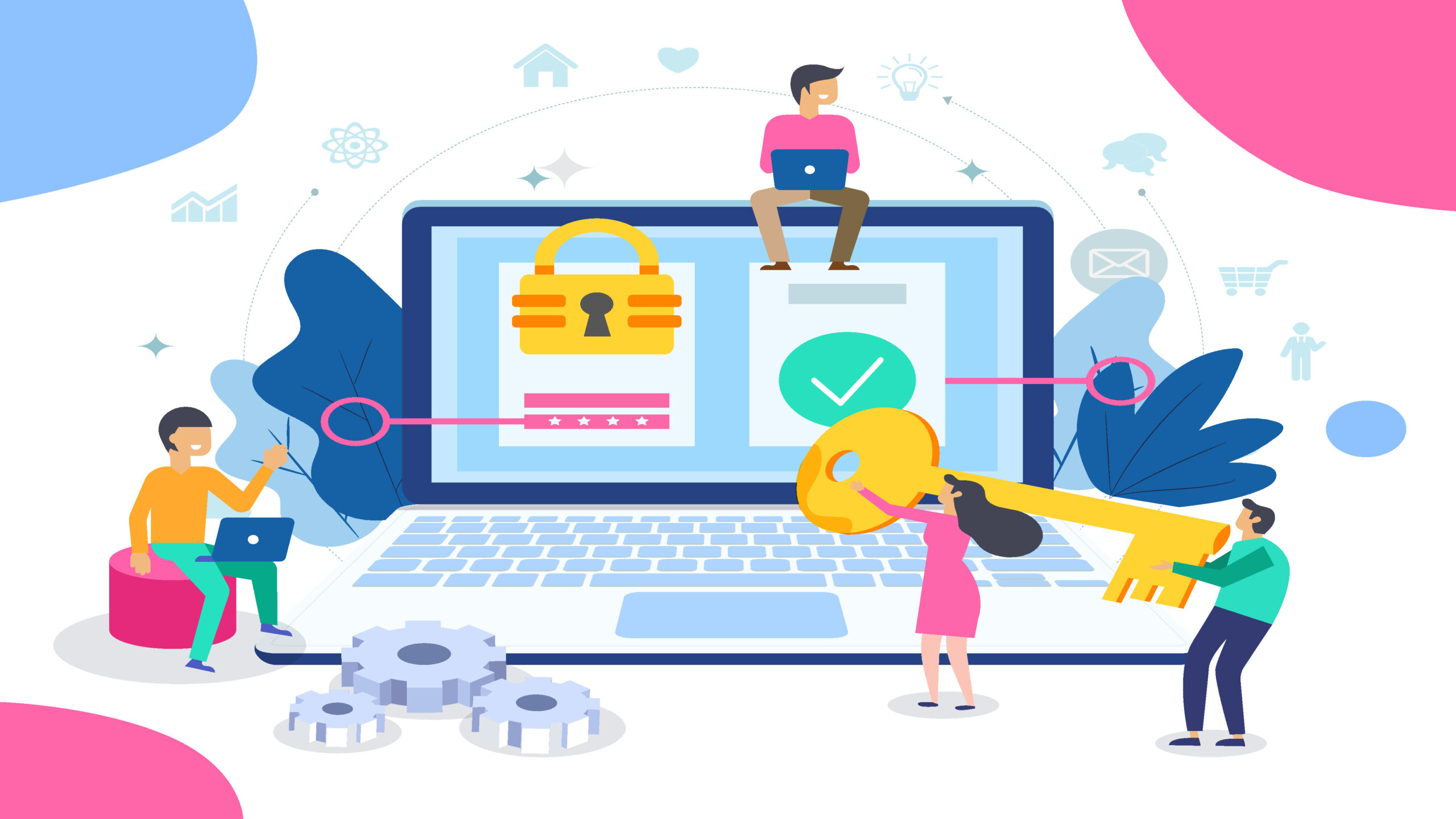 Cyber Security Illustration